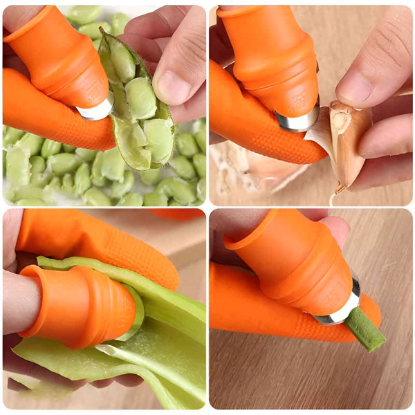 SlicePro™ - 2X1 Guante cosechador-pelador
