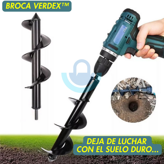 Broca Verdex™ - rapidez y precisión para plantar